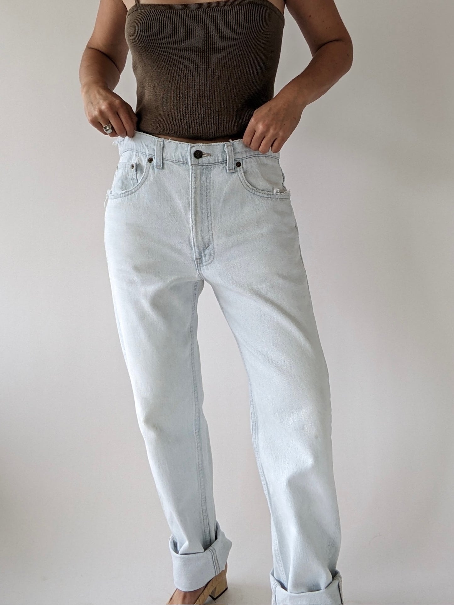 Vintage Levi's Distressed & Bleached Denim