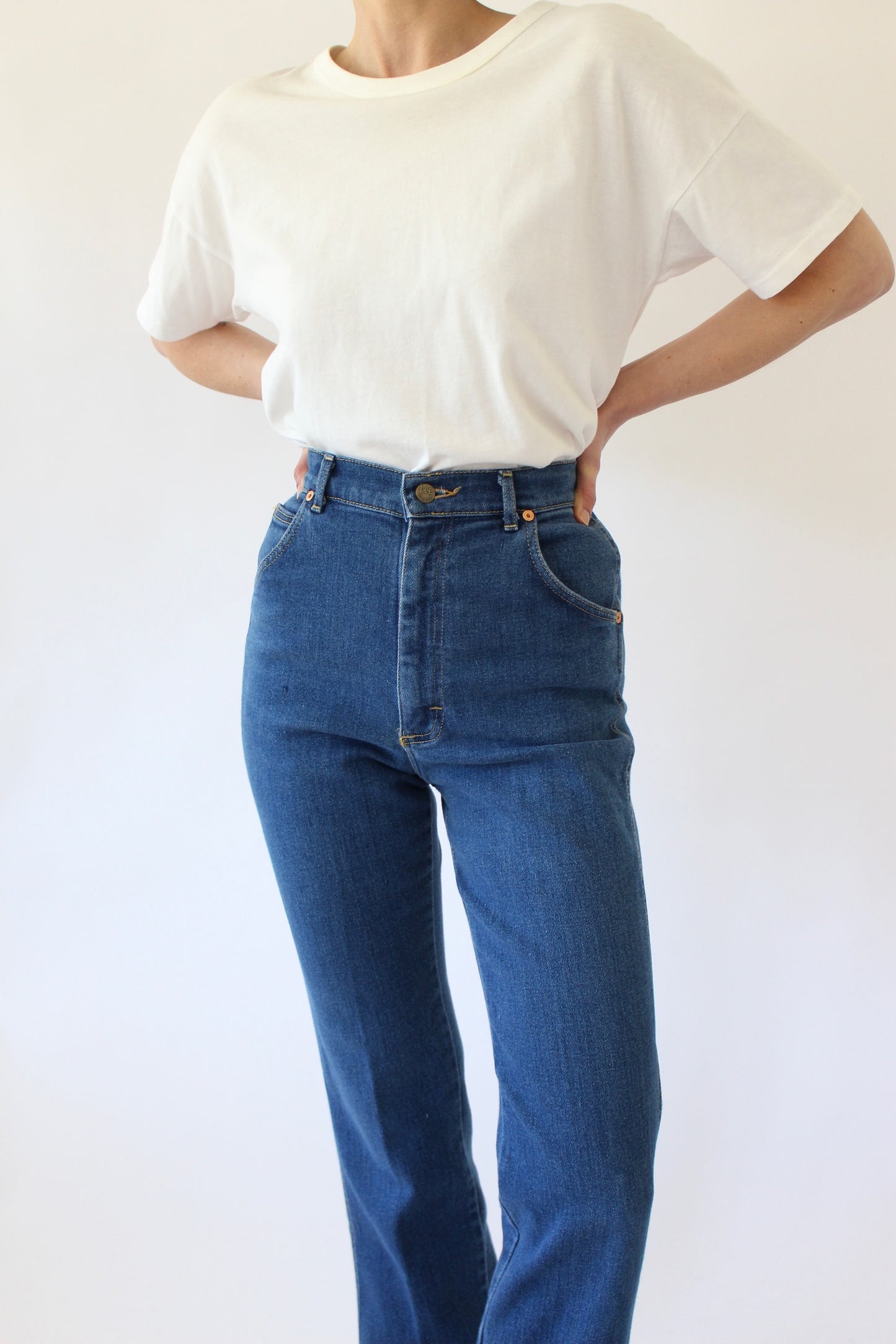 Vintage High-Rise Lee Denim