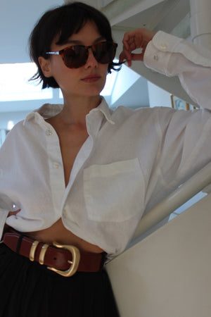 Na Nin Iris Belt / Available in Cognac and Onyx