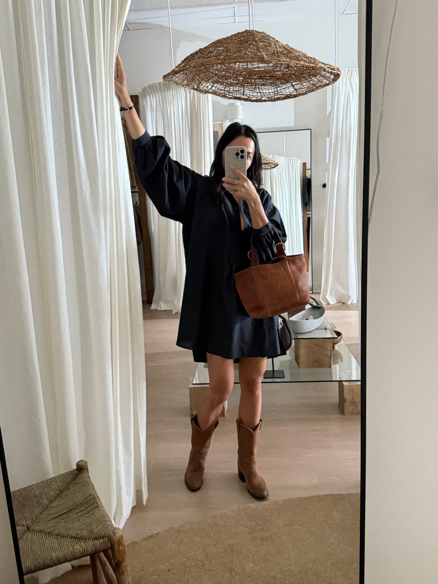 Taylor Silk Cotton Voile Tunic