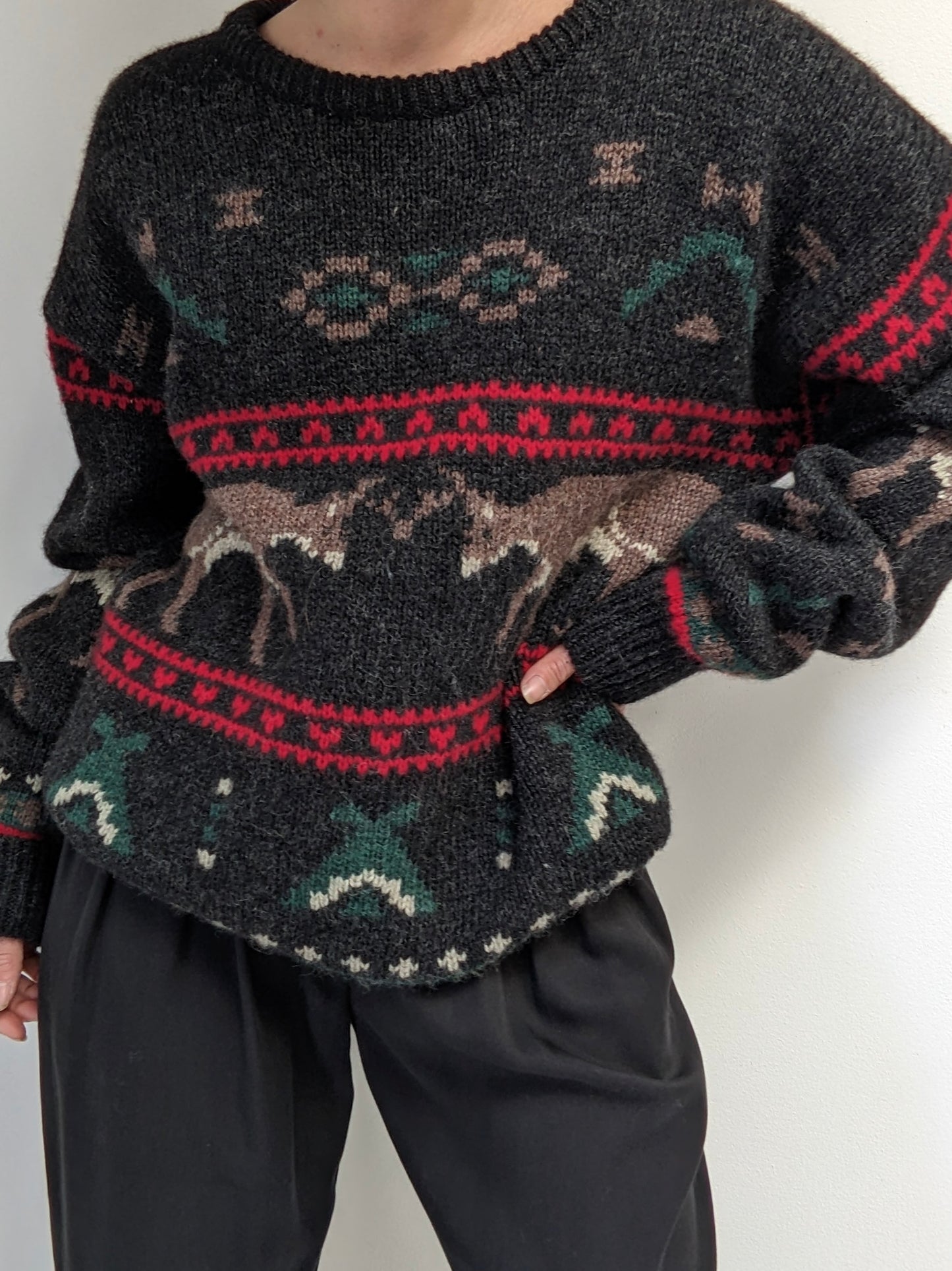 Amazing Vintage Woolrich Winter Wool Sweater