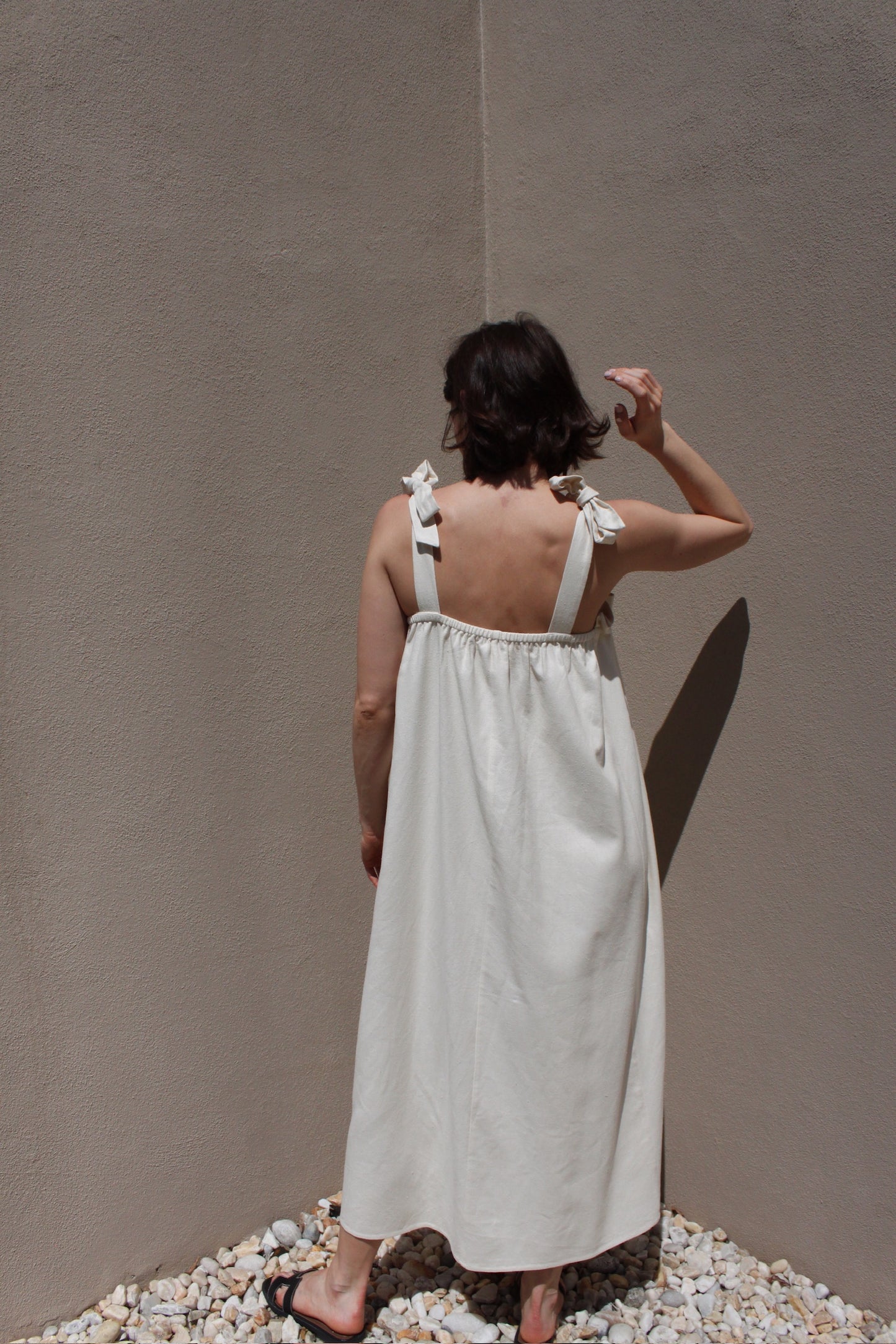 Toni Woven Silk Dress