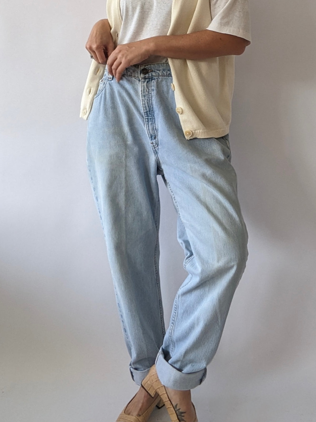Vintage Levi's 512 Light Blue Jeans