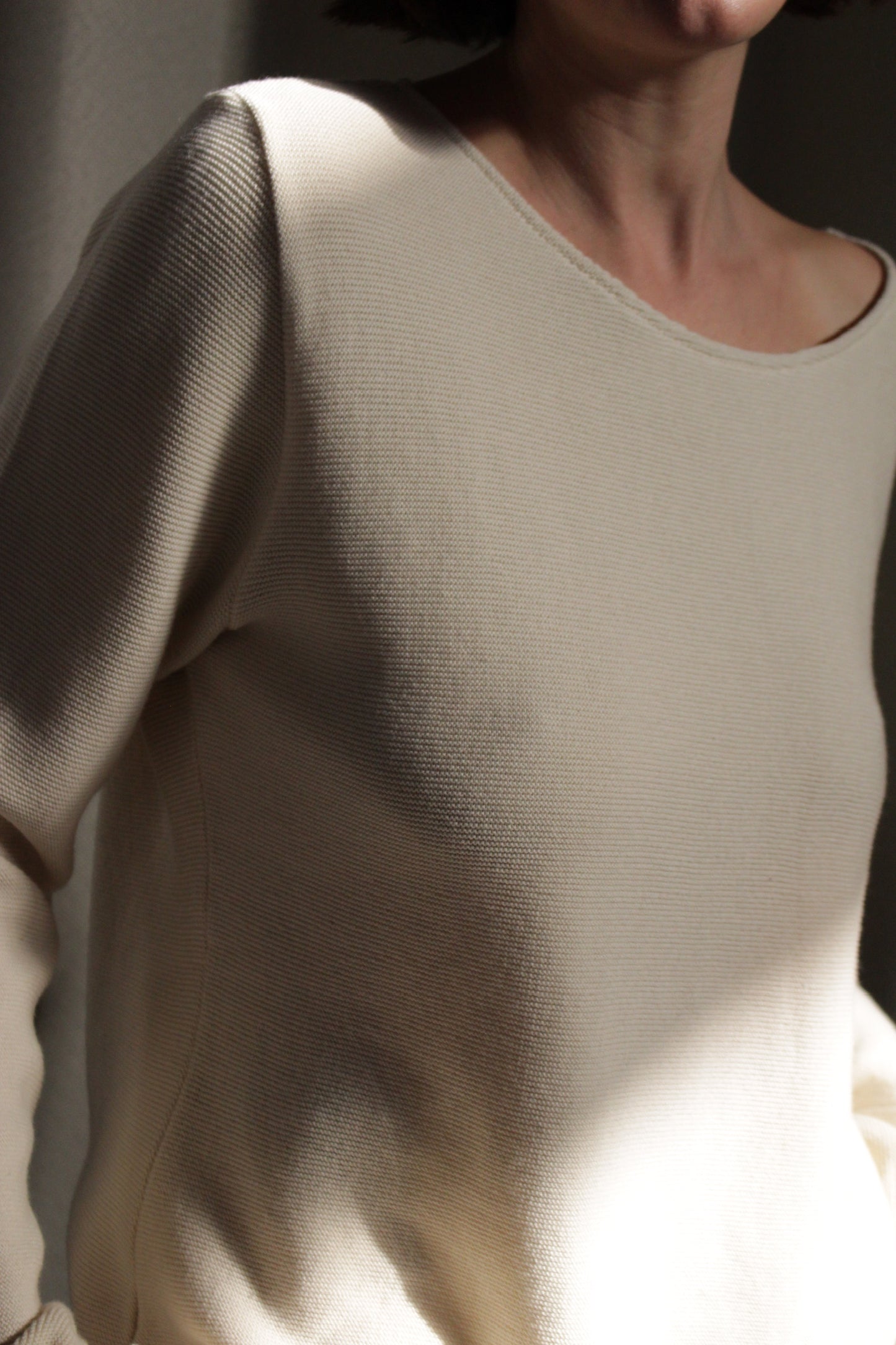 Chris Cotton Seed Stitch Top