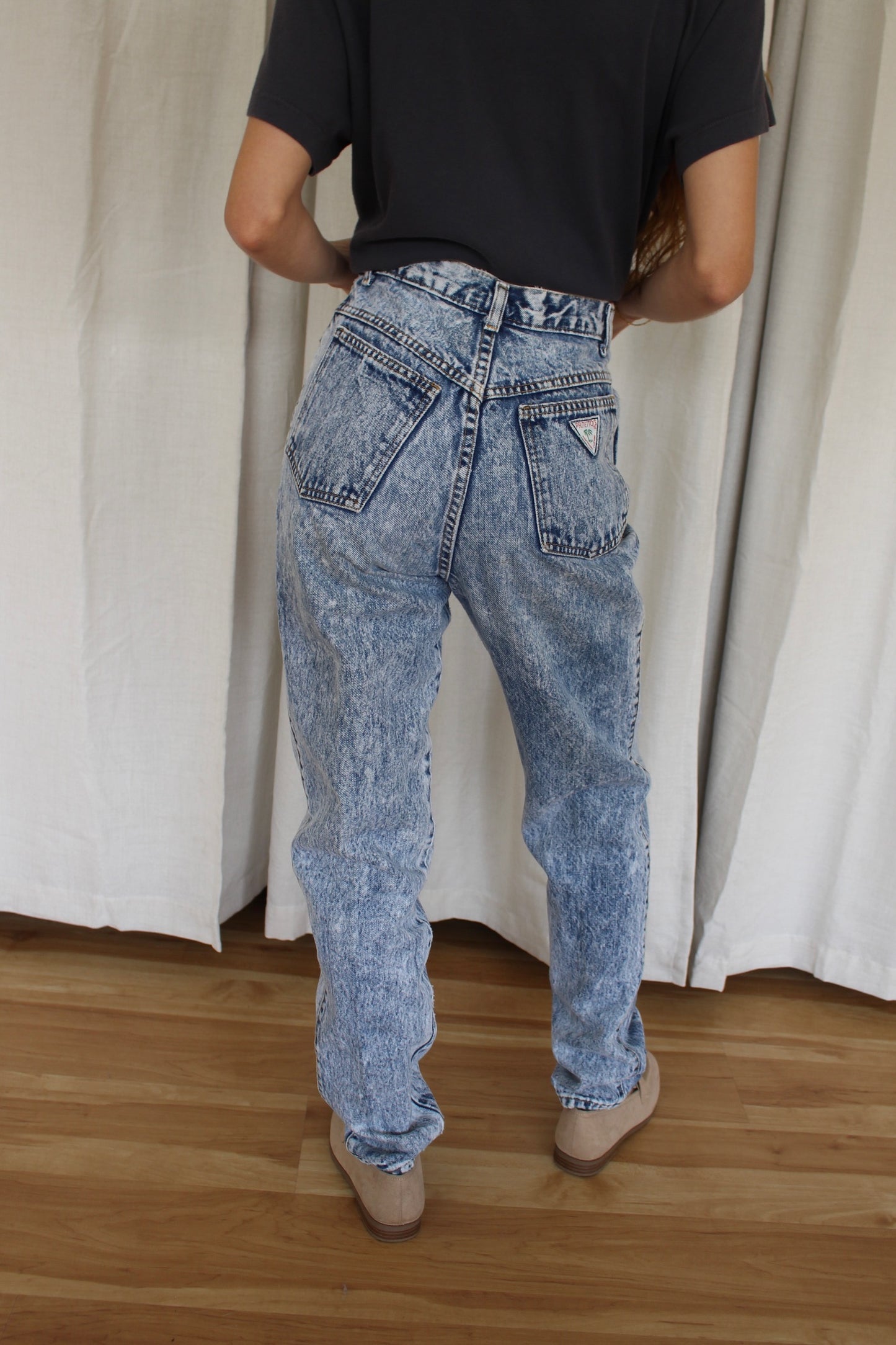 Vintage Palmetto's Acid Wash Jeans
