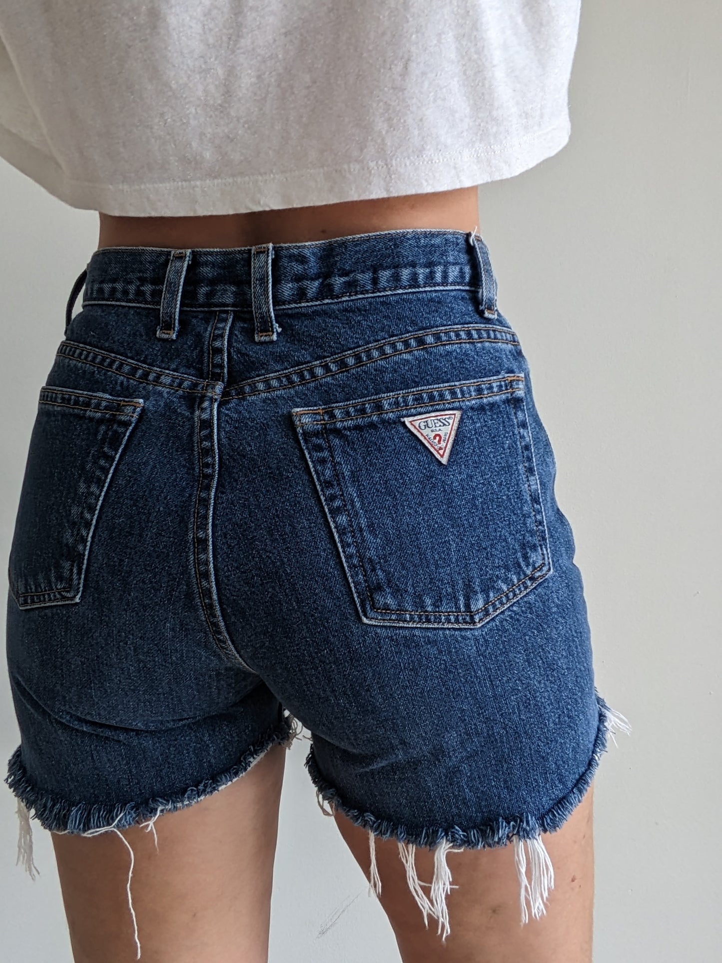 Vintage Guess Cut Off Denim Shorts
