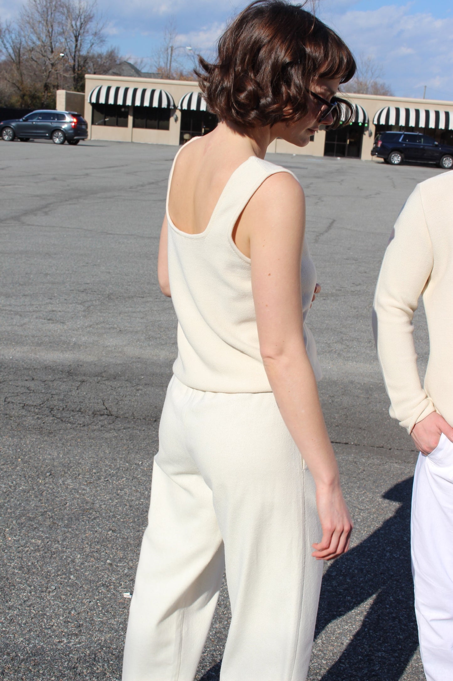 Sally Cotton Seed Stitch Top