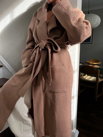 Na Nin Christine Coat Available in Latte and Sienna