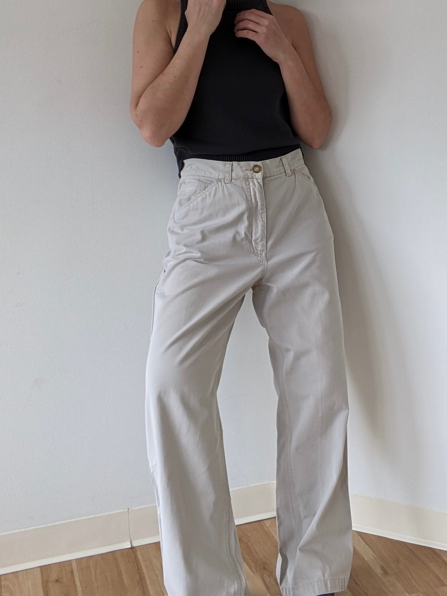 90s Khaki Cotton Carpenter Pant
