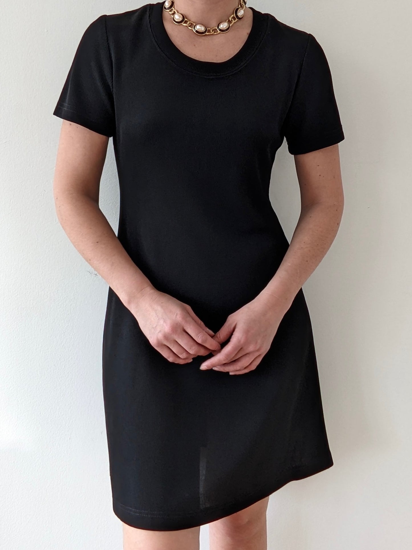 90s Black Mini Dress