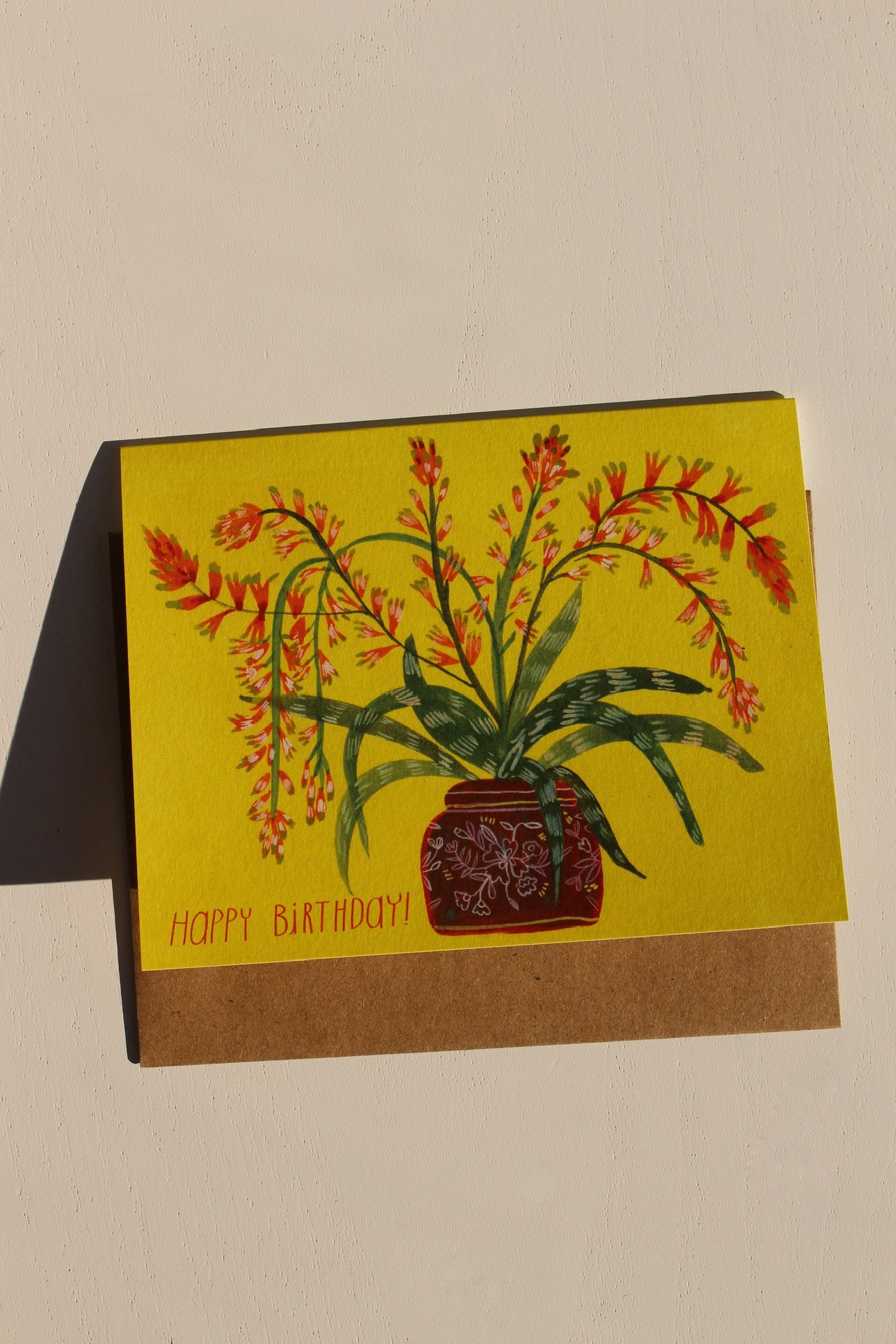 Happy Birthday Cactus Card