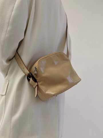 Vintage Butter Leather Shoulder Bag