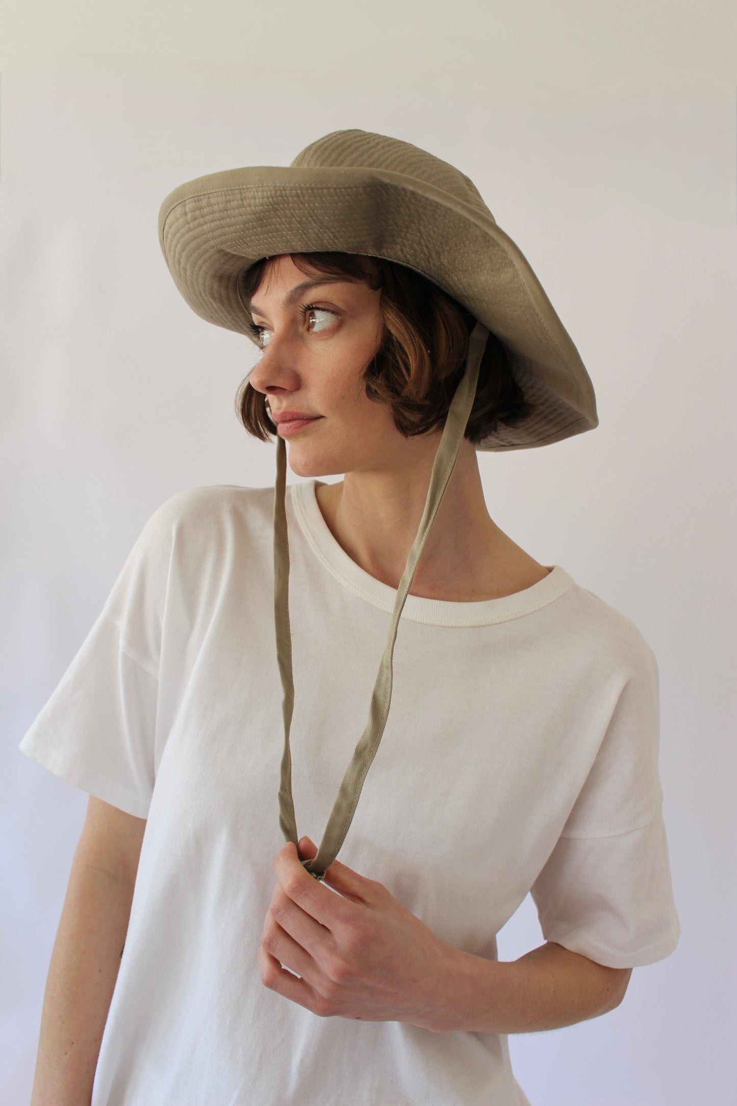 Vintage Banana Republic Cotton Canvas Safari Hat