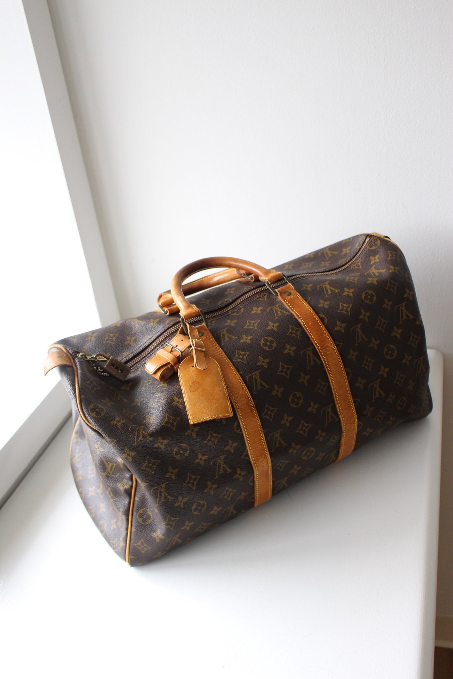 Vintage Louis Vuitton Monogram Keepall Duffle Bag