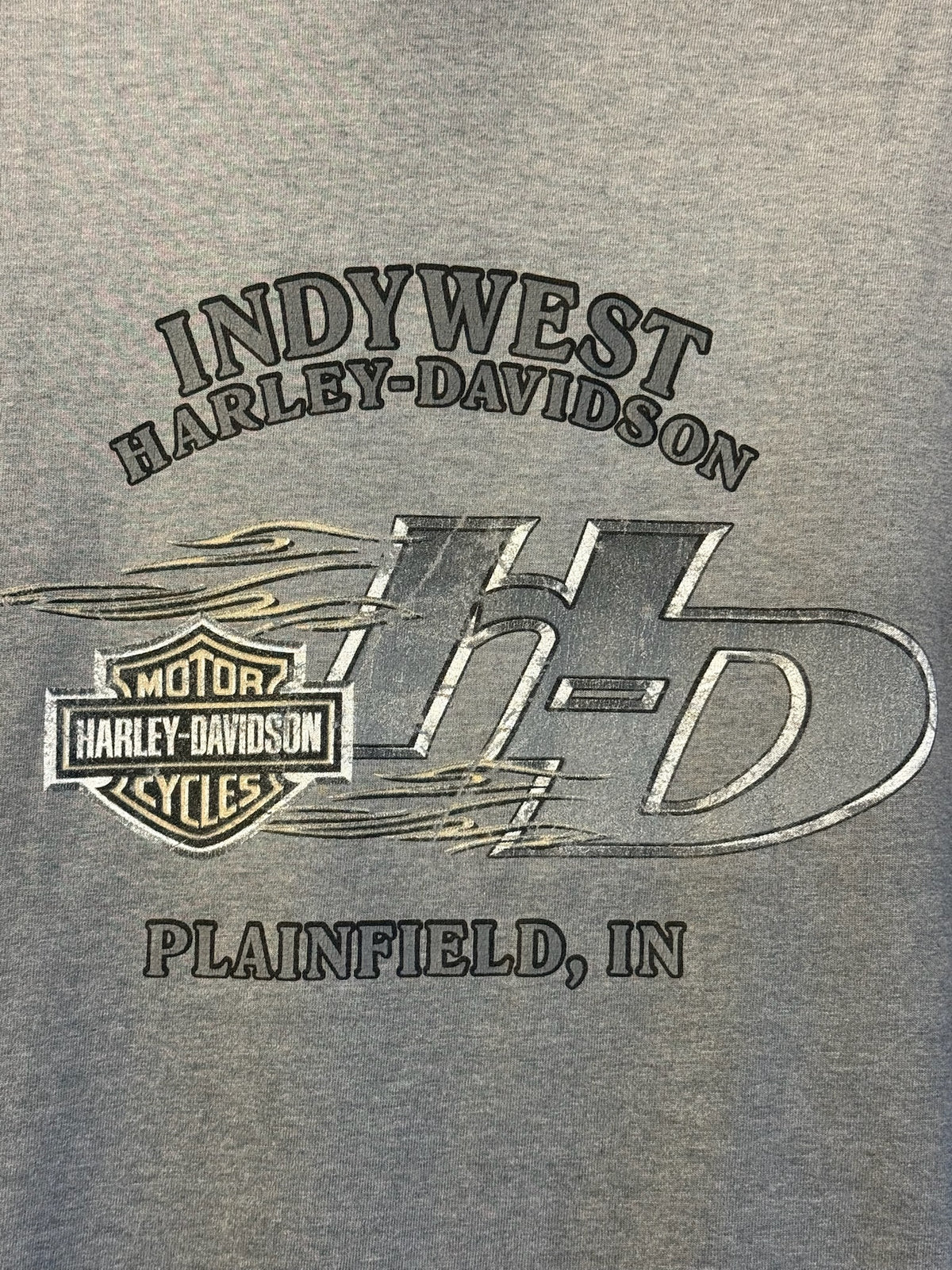 Vintage Harley Davidson Faded Muscle Tee