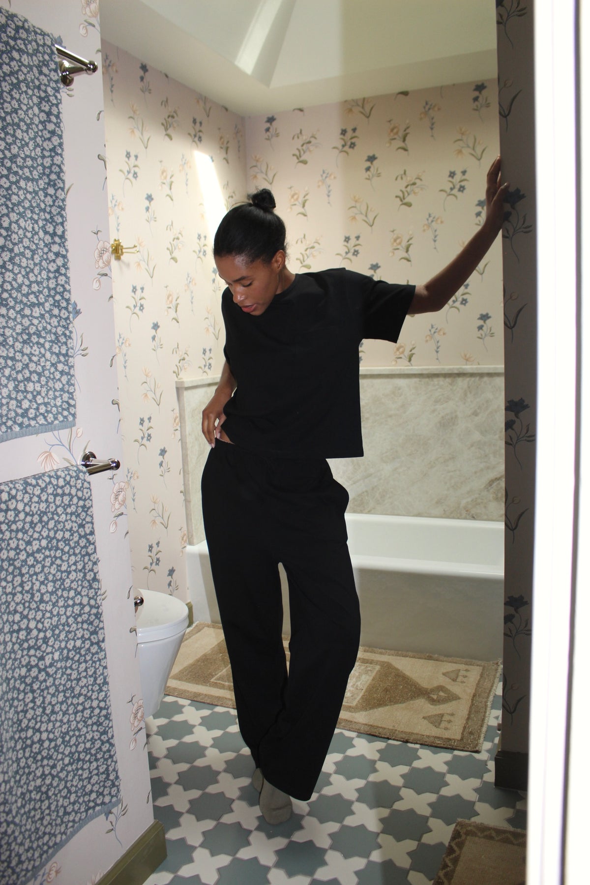 Dimitri Jersey Cotton Pant