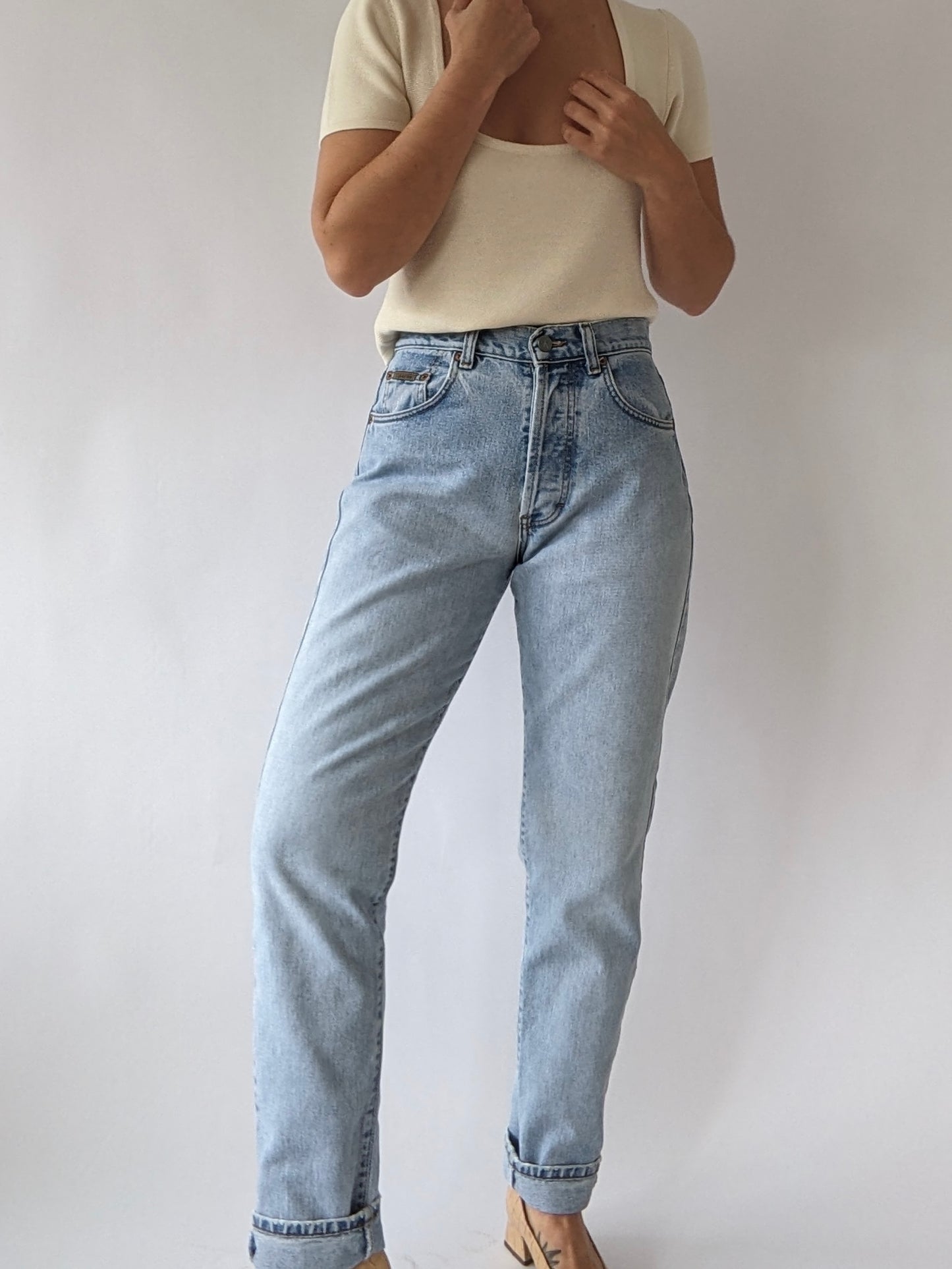 Vintage Calvin Klein Button-Fly Denim