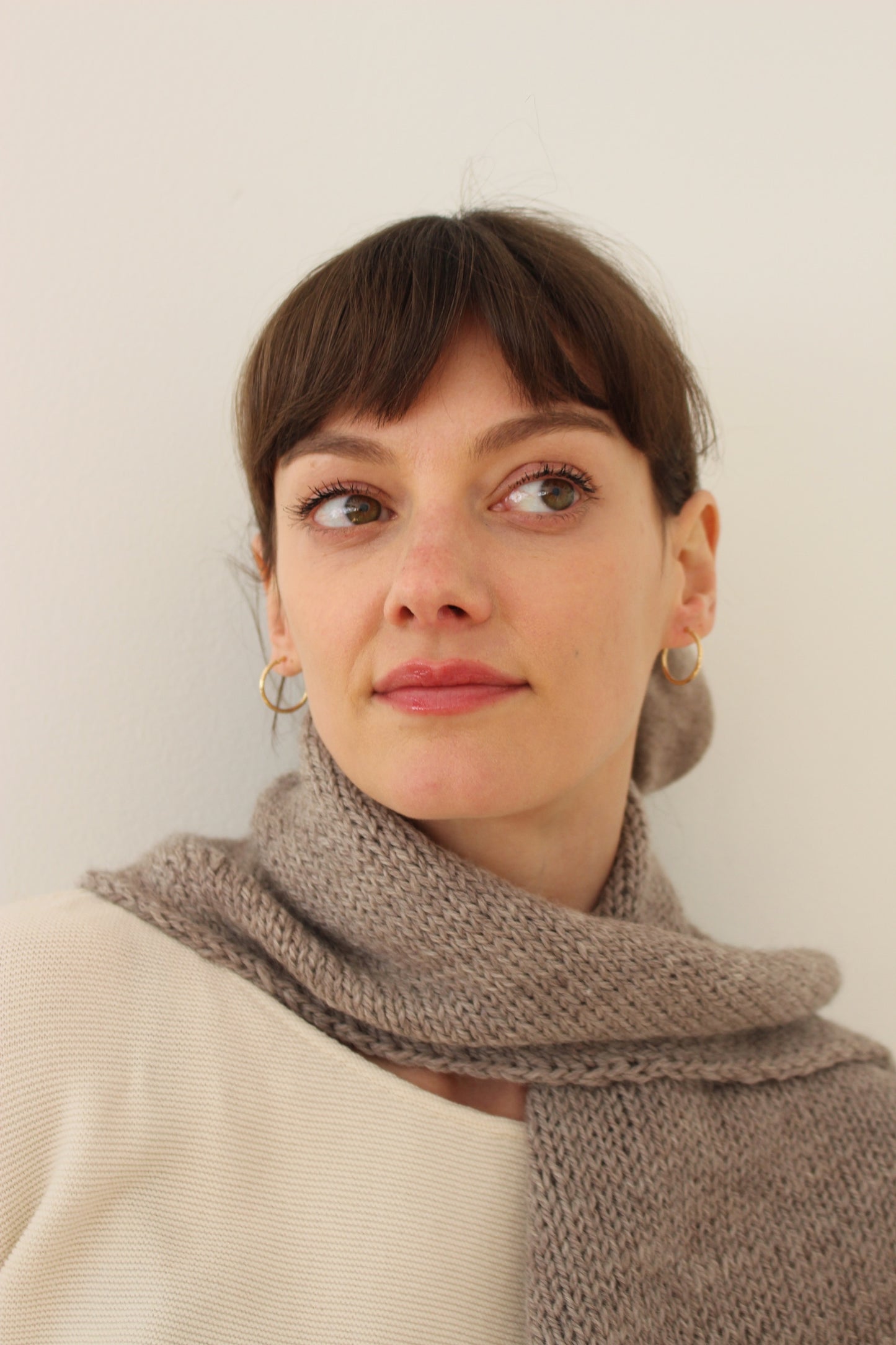 Classic Vintage 14K Gold Hoop Earrings