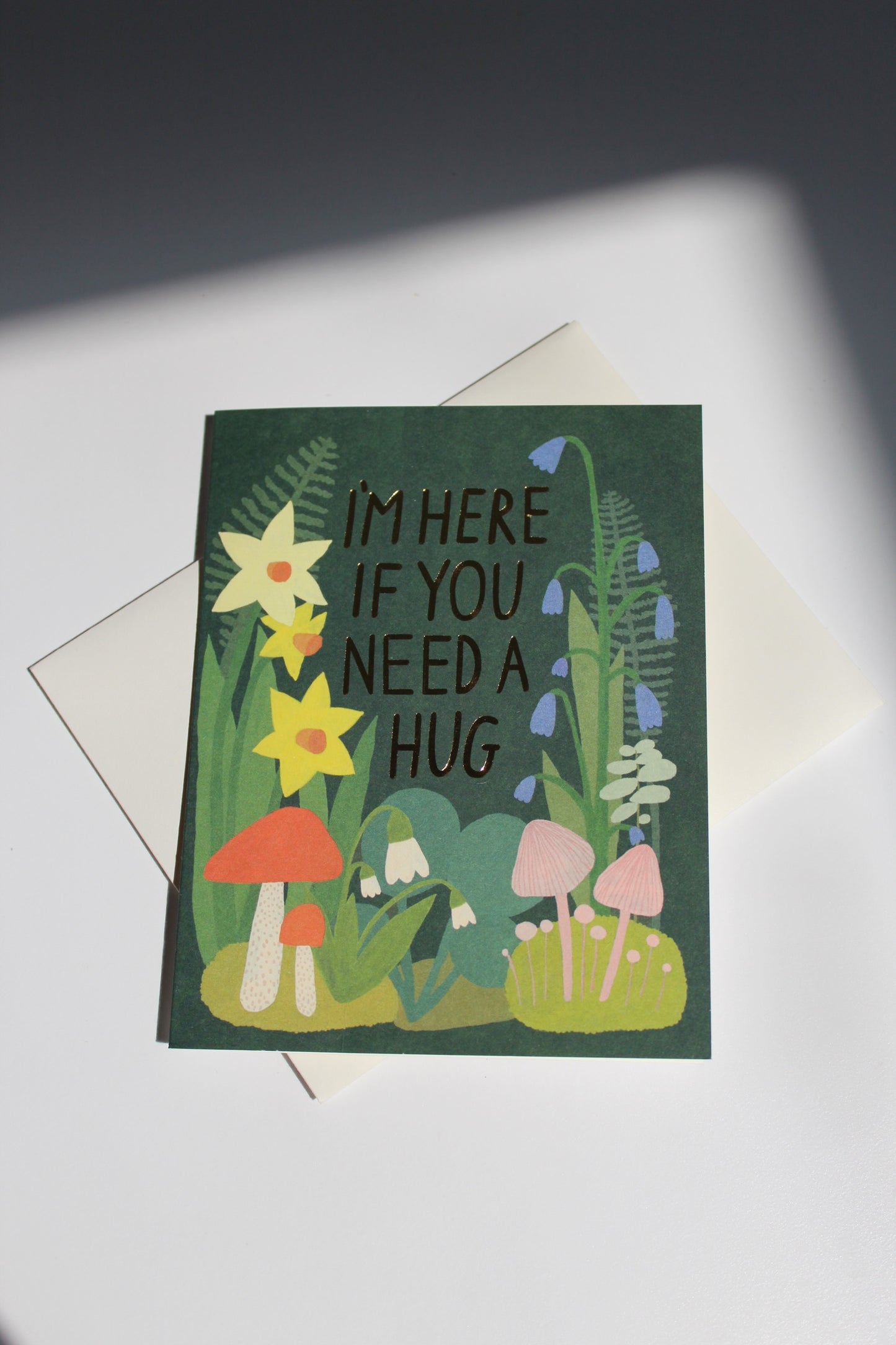 Garden Hugs Sympathy Card