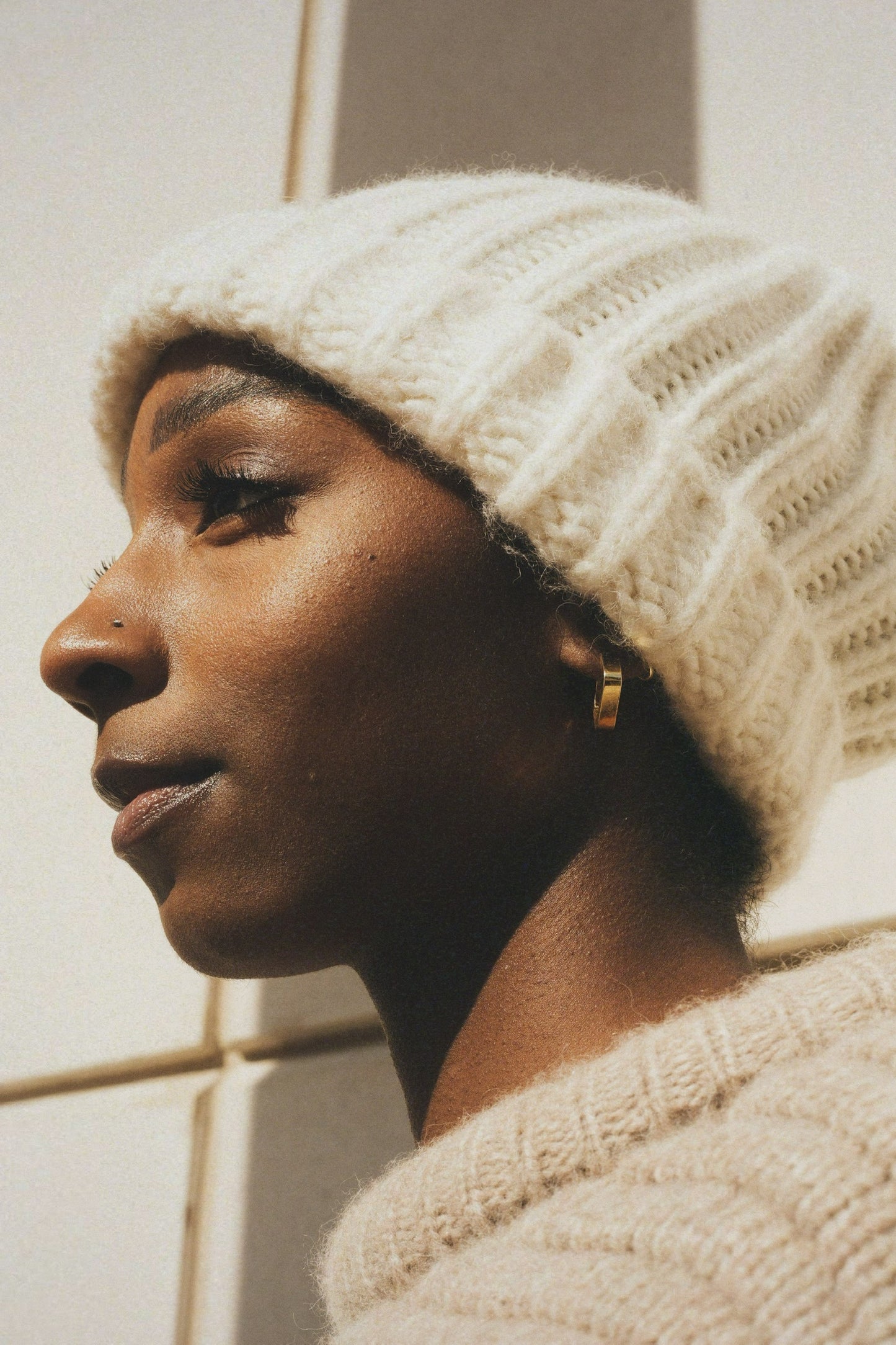 Frankie Knitted Alpaca Hat