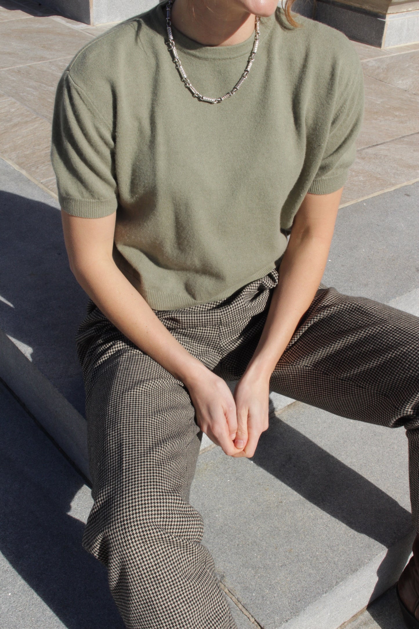 Vintage Valentino Angora & Wool Knit Tee