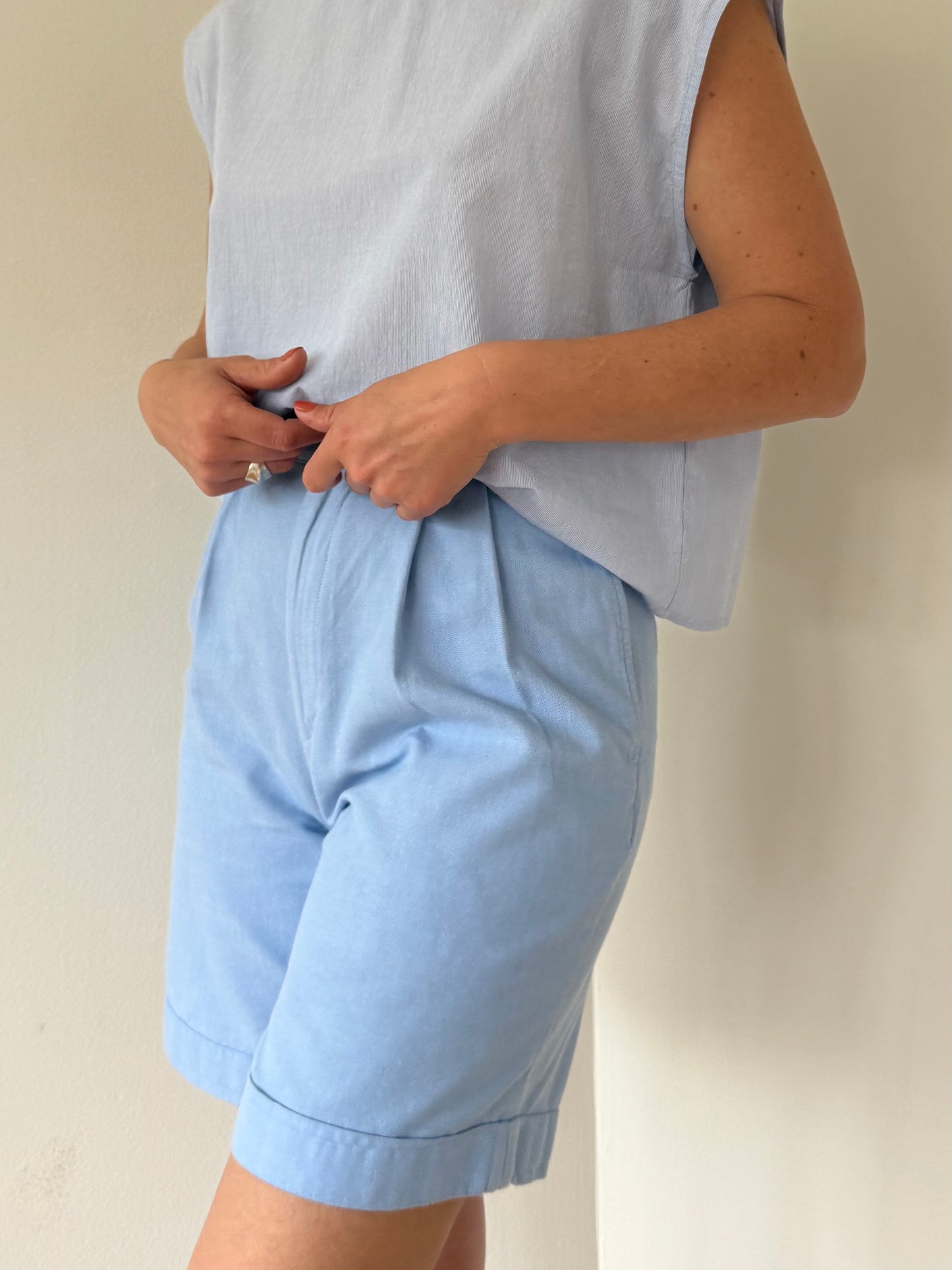 Vintage Ralph Lauren Sky Cotton Shorts