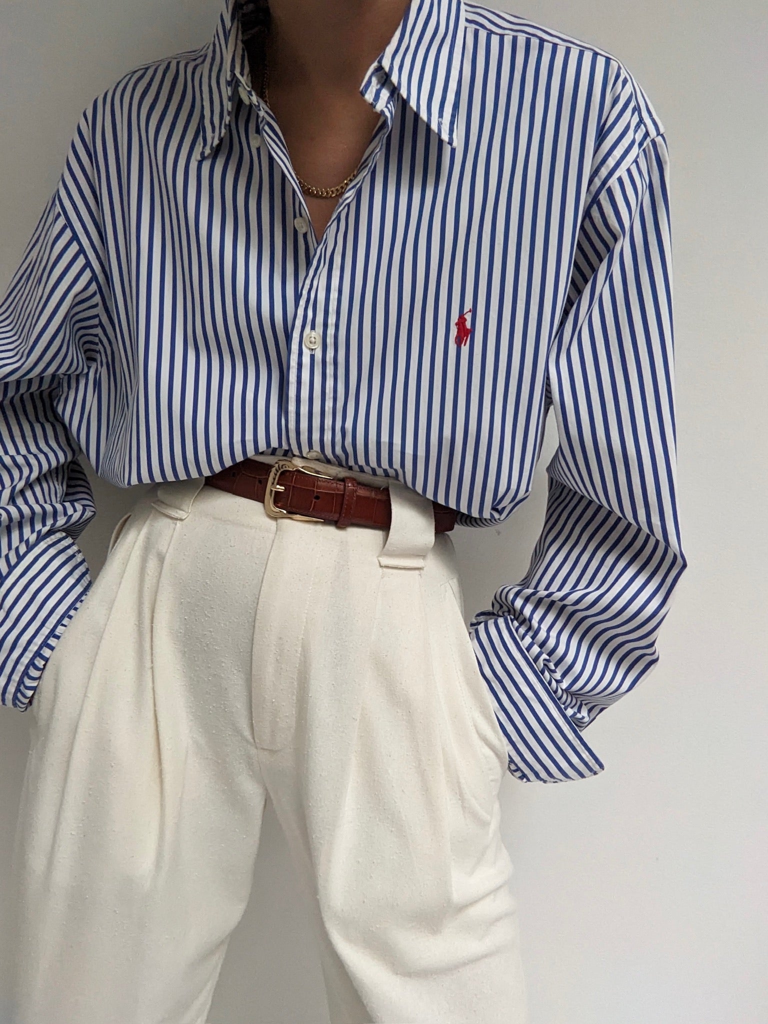 Vintage 90’s Ralph Lauren striped tank top 🧺