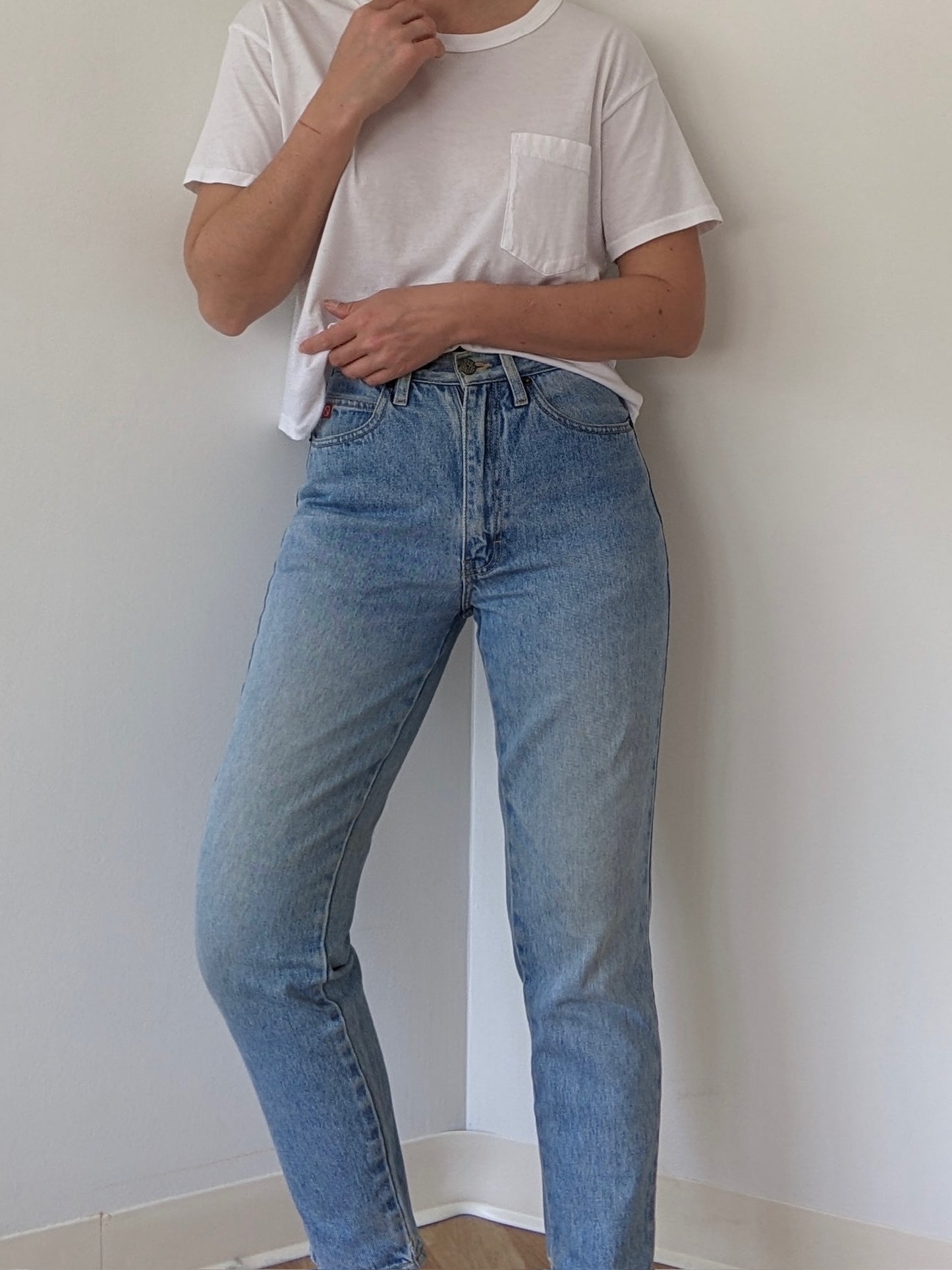 90s Faded Blue Denim