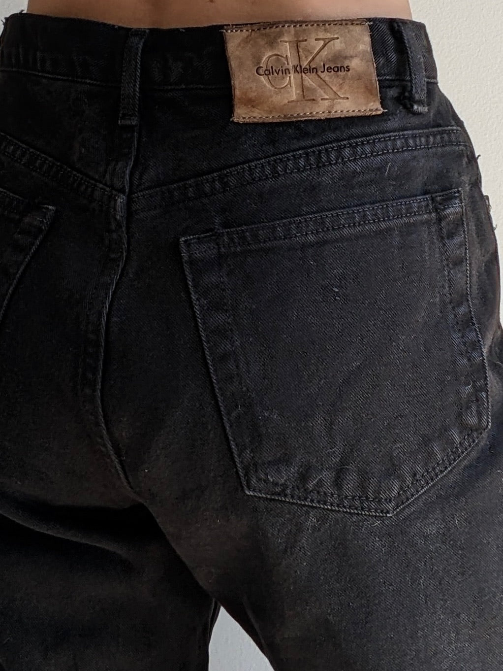 Vintage Calvin Klein Ink Black Denim