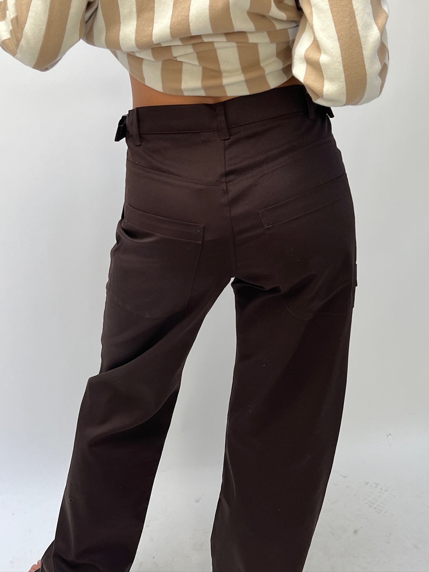 Ingrid Cotton Twill Carpenter Pant