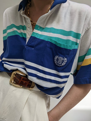 Favorite Vintage Striped Givenchy Embroidered Polo