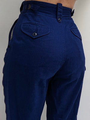 Vintage Sapphire Tapered Cargo Pant