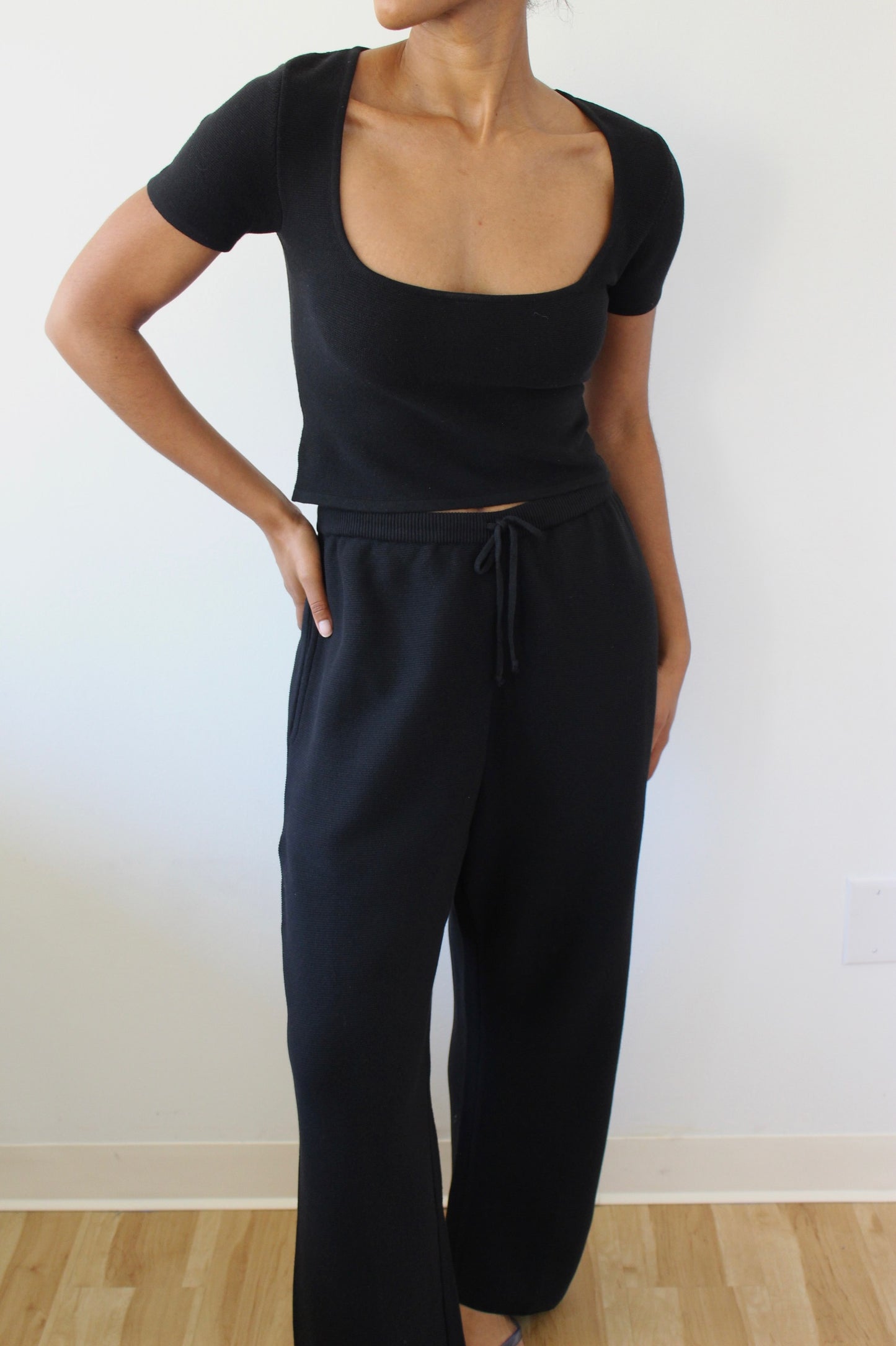 Lu Cotton Seed Stitch Top