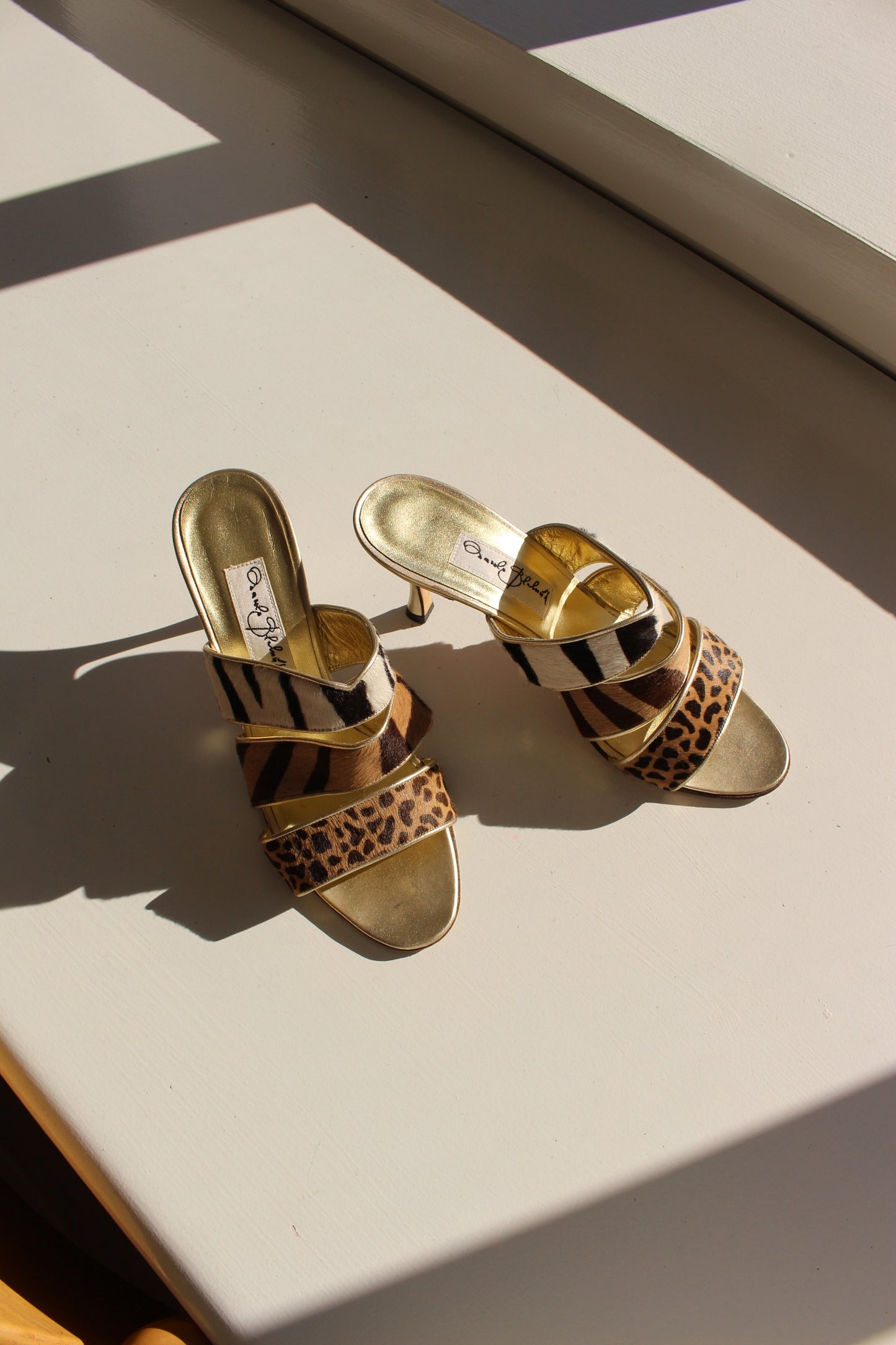 Amazing Manolo Blahnik Multi-Strap Heel