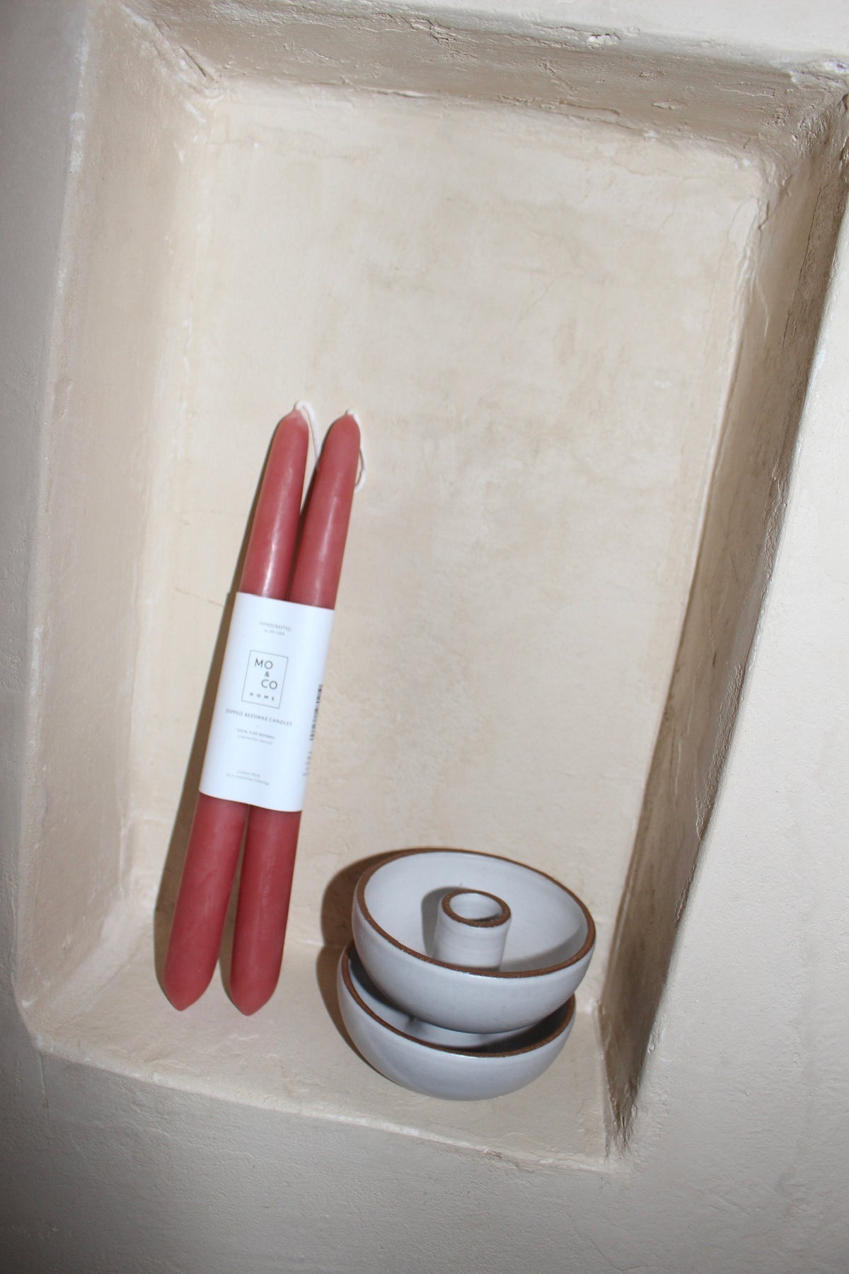 Ceramic Candlestick Holder