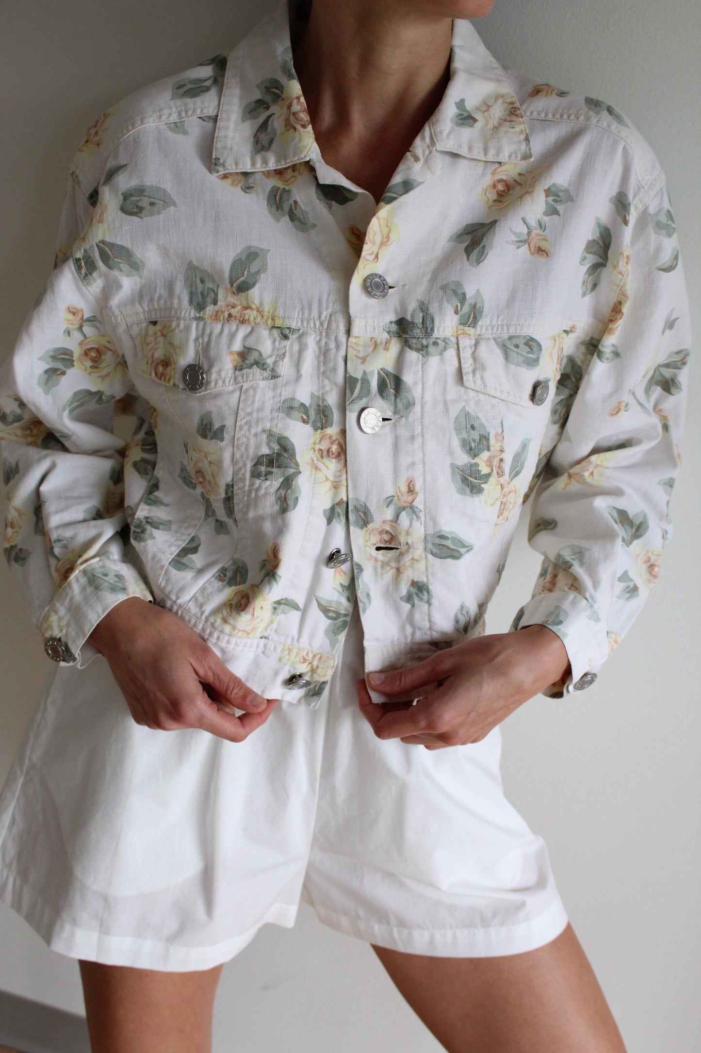 90s Esprit Faded Floral Jacket