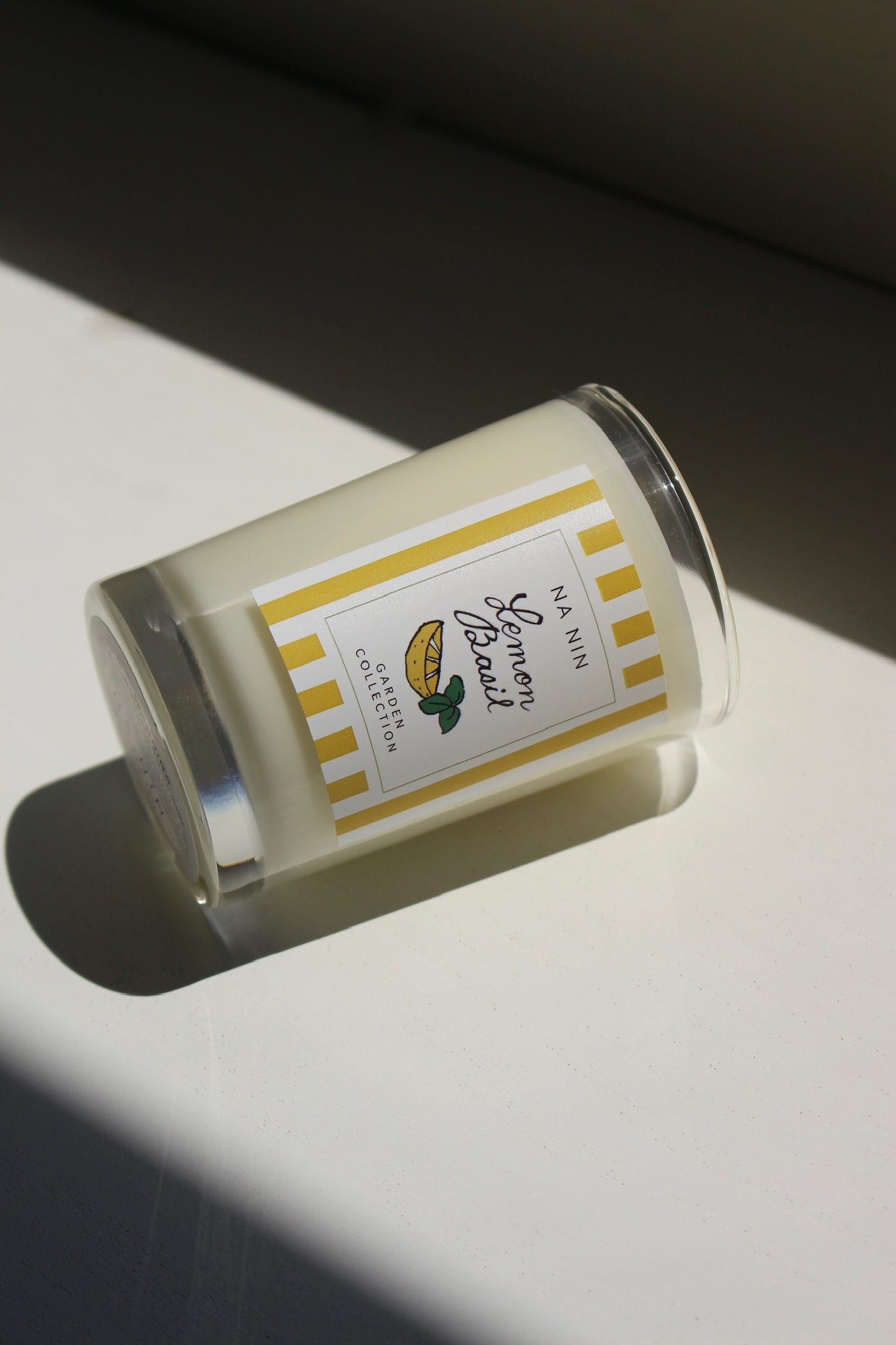 Lemon Basil Candle / Available in 5oz & 8oz