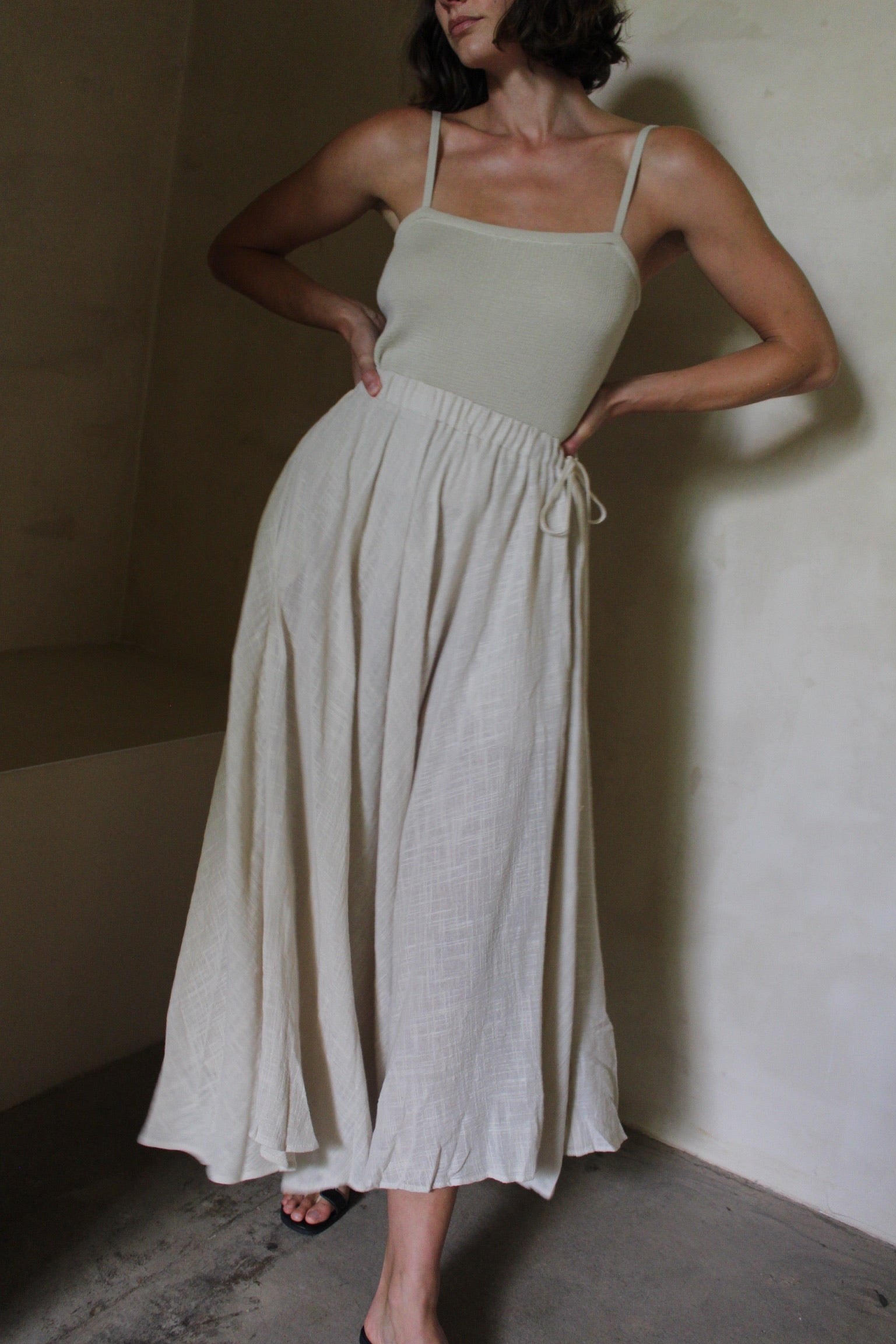 Laurel Cotton Gauze Skirt – NA NIN