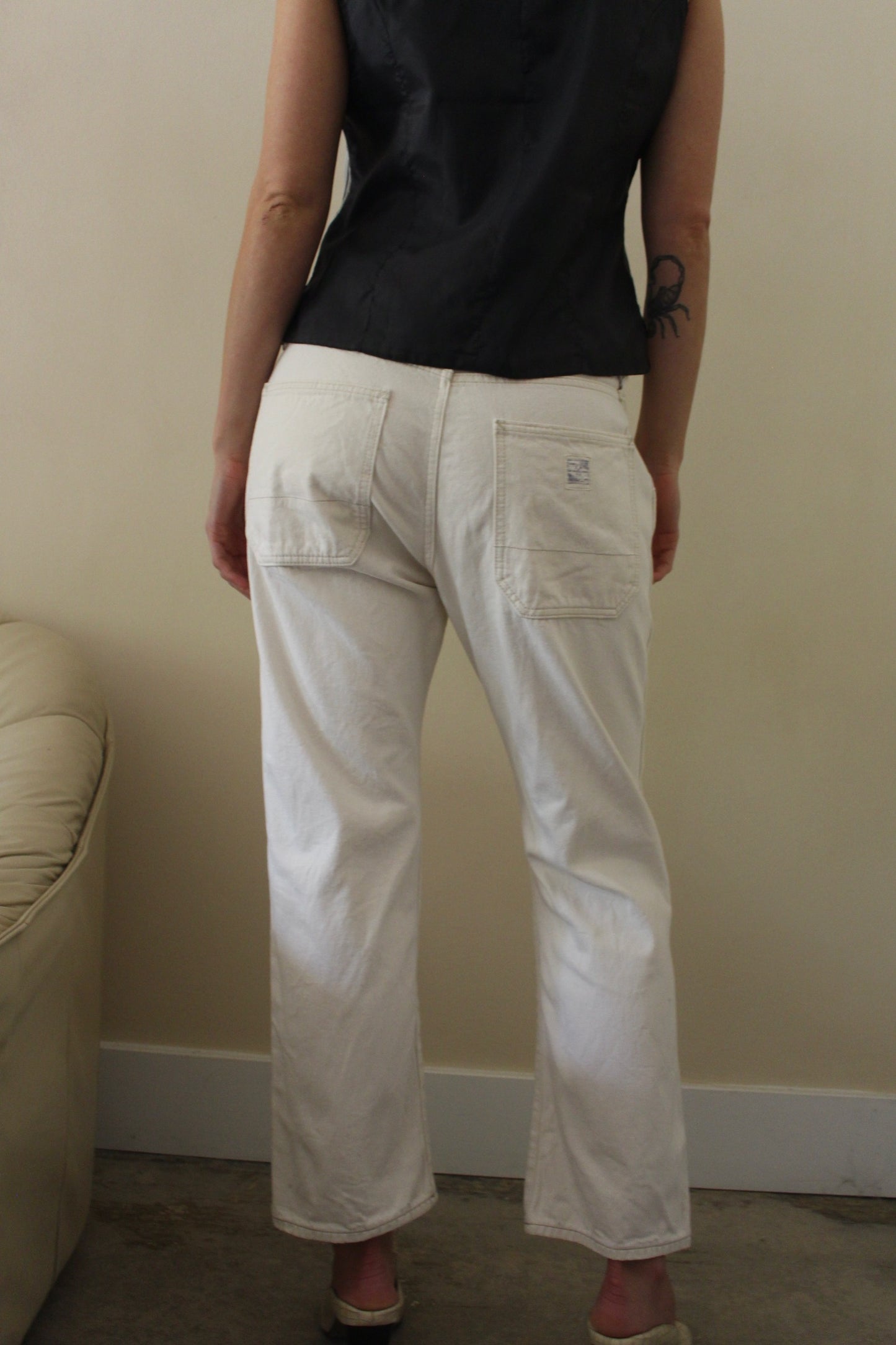 Vintage Striped Silk Vest