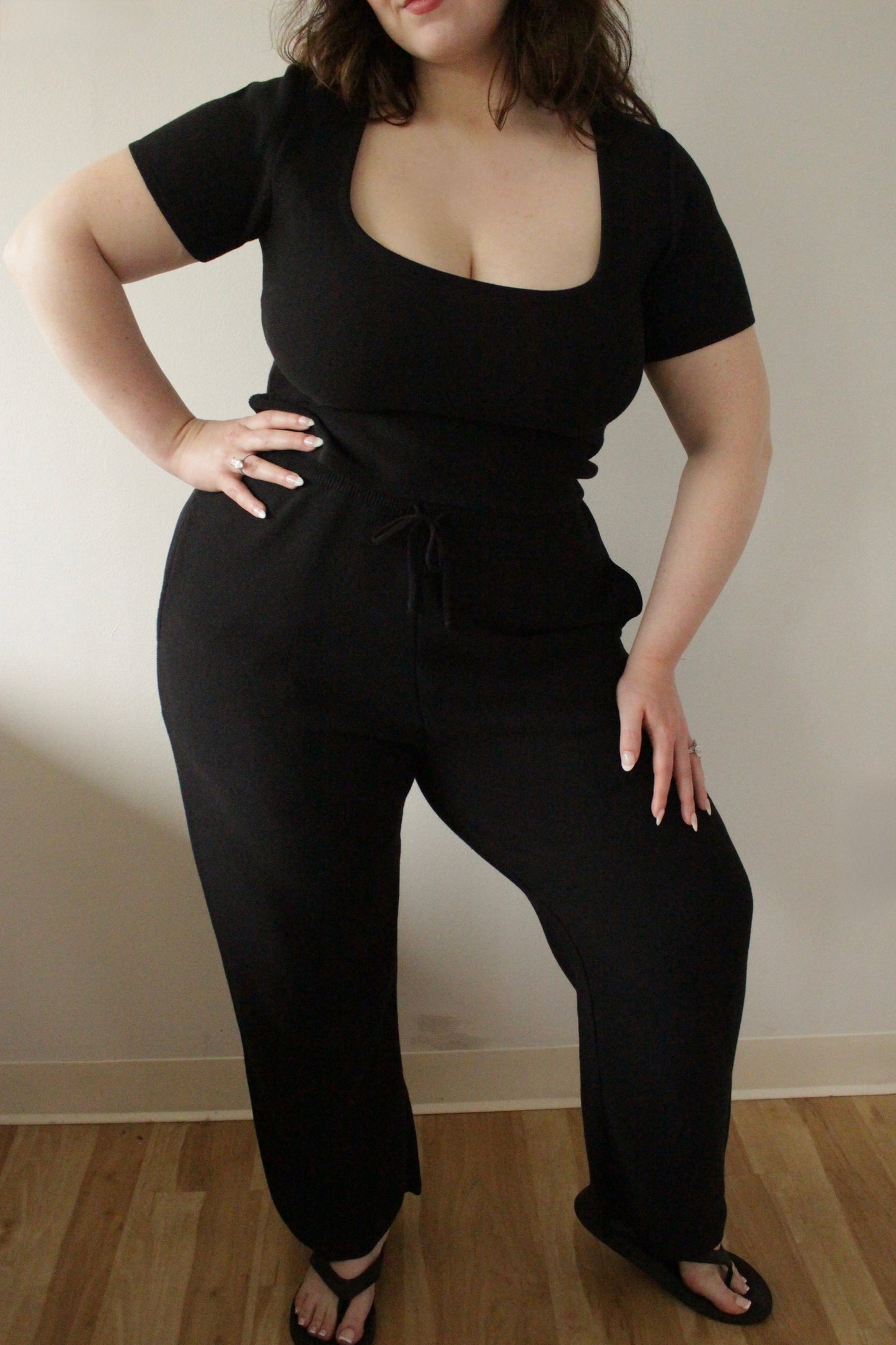 Sebby Cotton Seed Stitch Pant