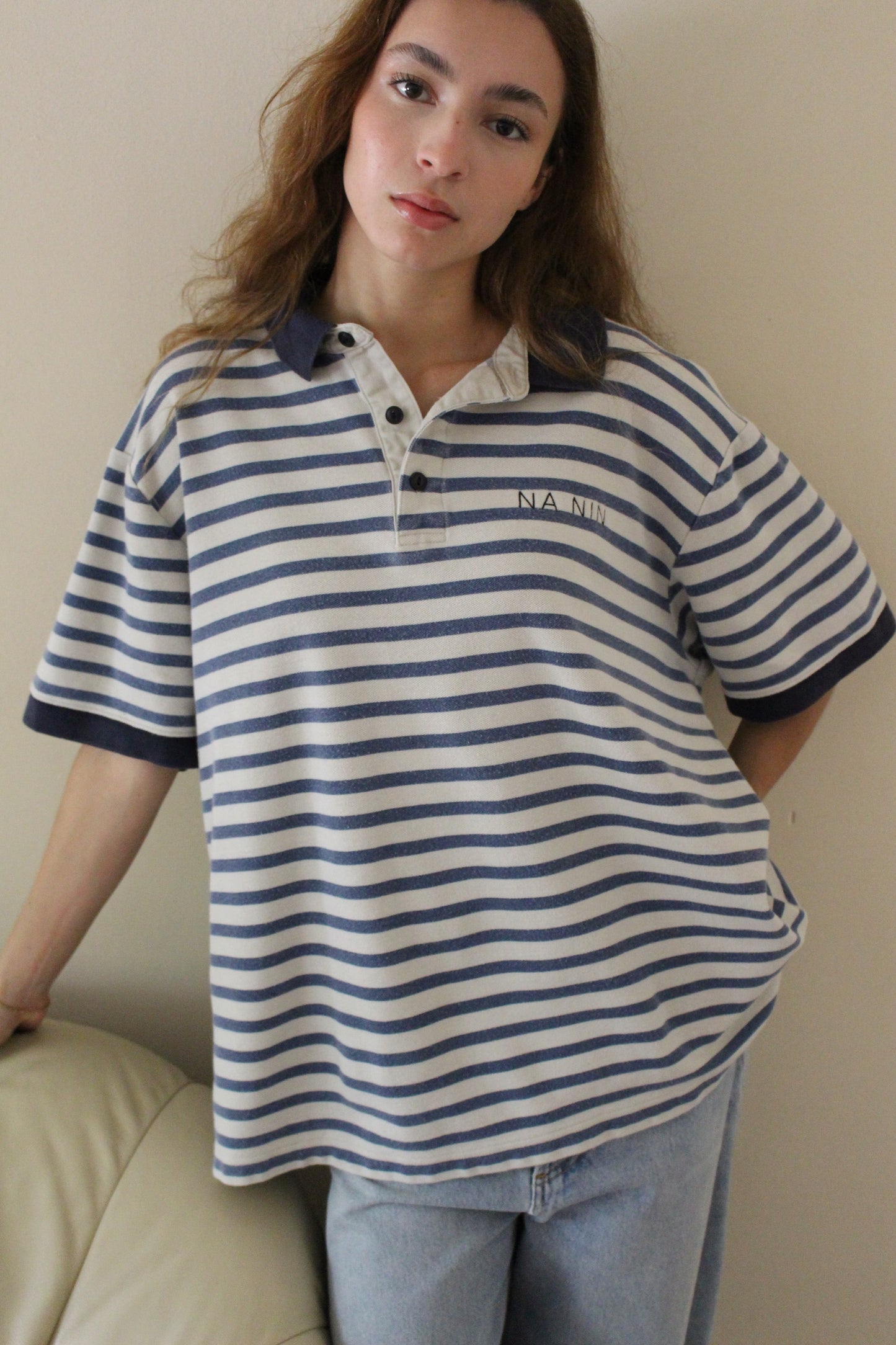 Embroidered Vintage Logo Polo