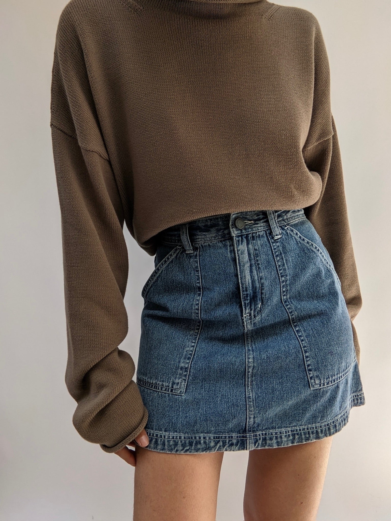 Fun 90s Mini Denim Skirt – NA NIN