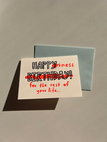 People I've Loved Happiness For the Rest of your Life Greeting Card