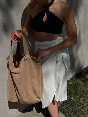 Na Nin Benny Waffled Cotton Tote / Available in Multiple Colors