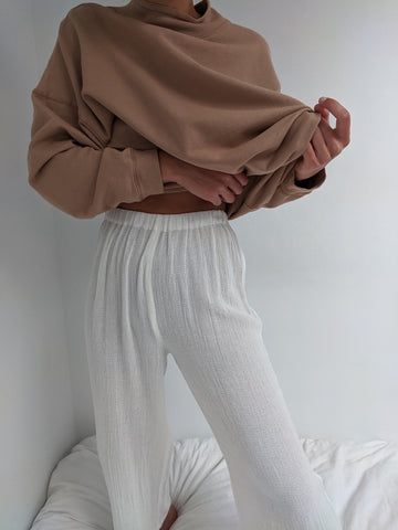 Na Nin Patricia Waffled Cotton Pant / Available in Multiple Colors