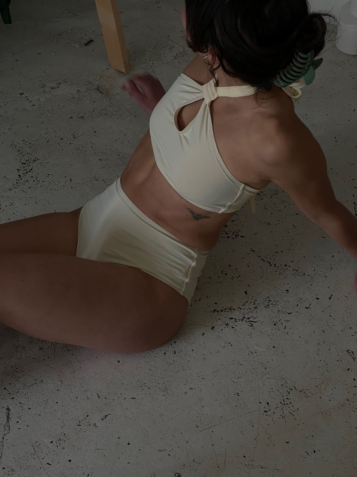 Retiring Monte Halter Swim Top