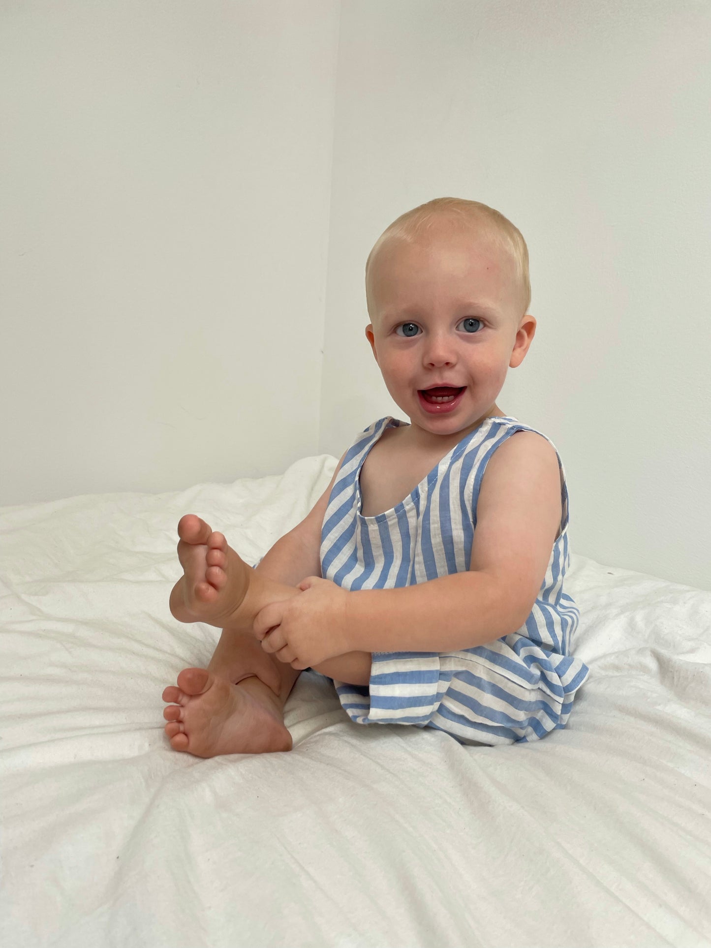 Mini Marni Striped Gauze Tank