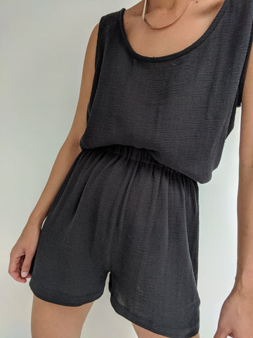 Na Nin Marni Waffled Cotton Tank / Available in Multiple Colors