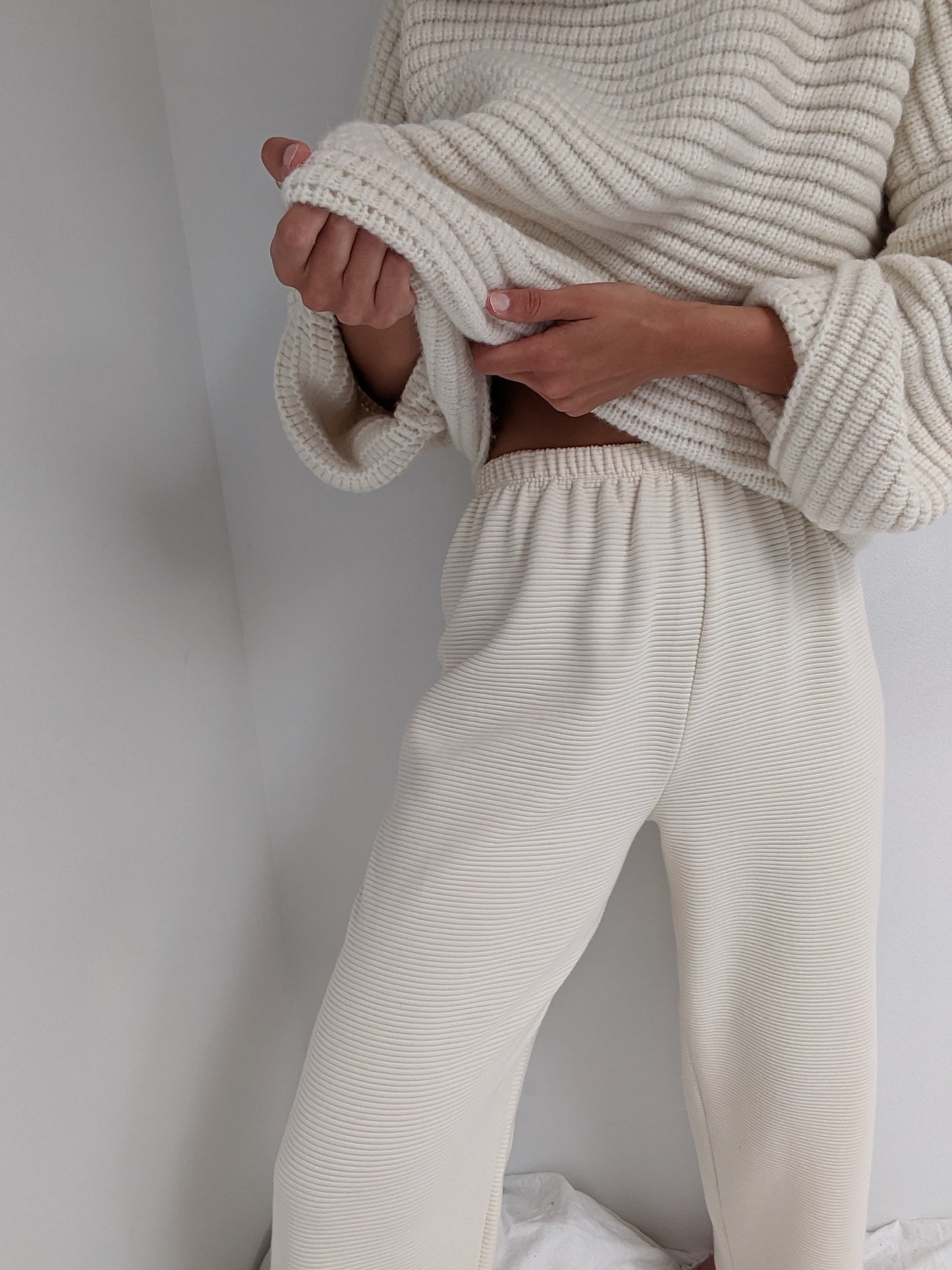 Retiring Patricia Rippled Cotton Pant