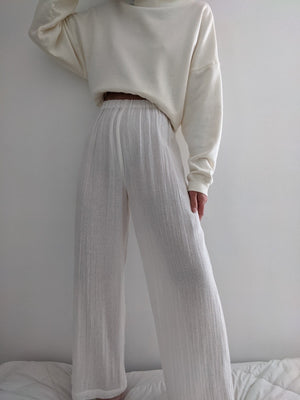 Na Nin Patricia Waffled Cotton Pant / Available in Multiple Colors